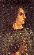 Pollaiuolo, Piero Galeazzo Maria Sforza Spain oil painting artist